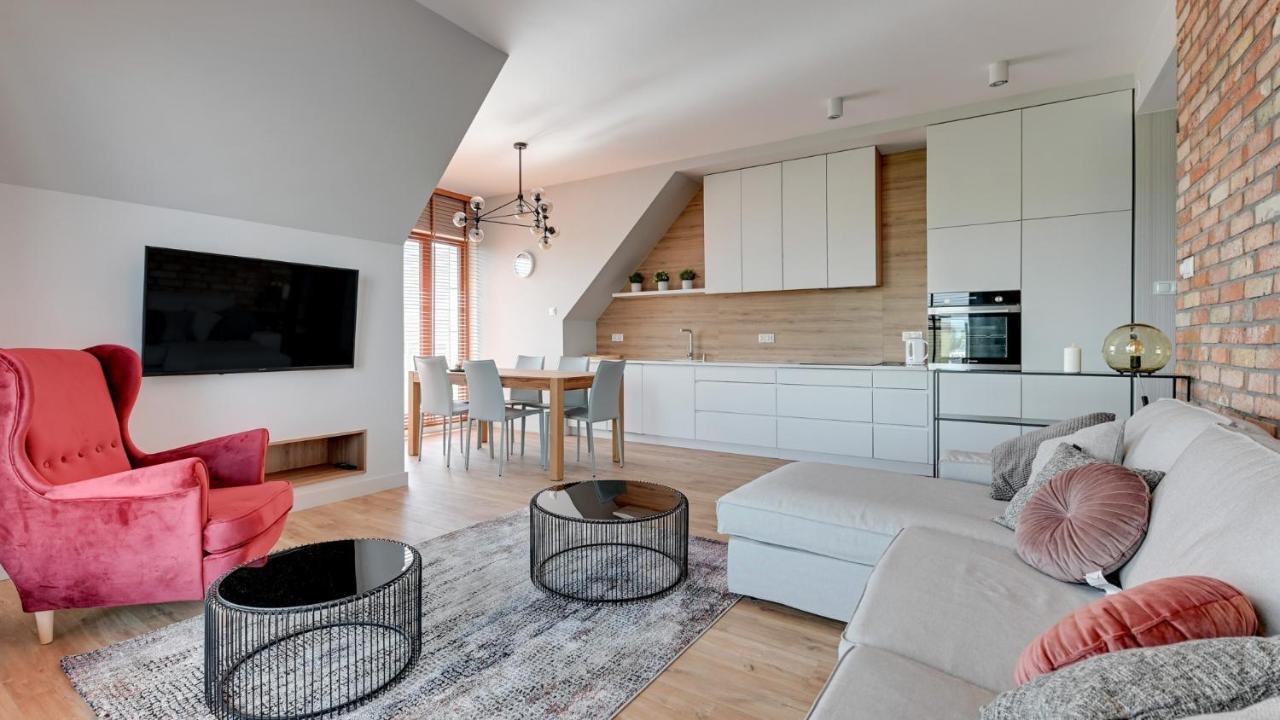Nowa Motlawa Spa, Pool, Gym & Parking By Downtown Apartments Gdansk Exterior foto