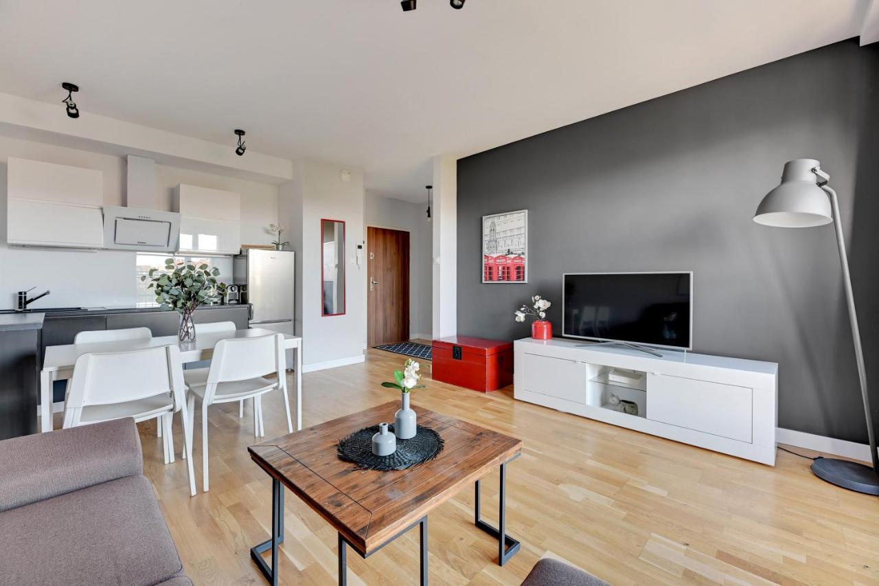 Nowa Motlawa Spa, Pool, Gym & Parking By Downtown Apartments Gdansk Exterior foto