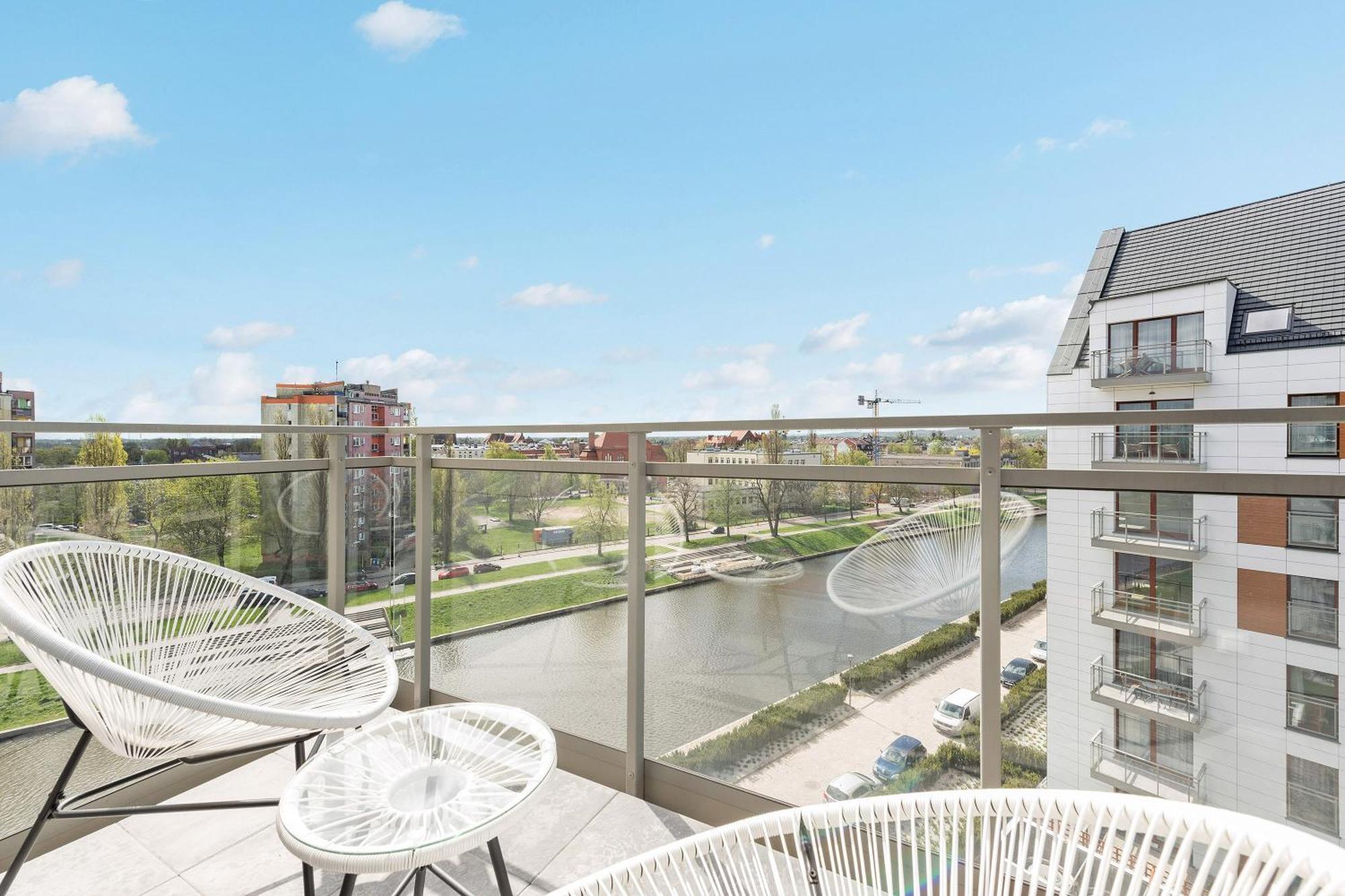 Nowa Motlawa Spa, Pool, Gym & Parking By Downtown Apartments Gdansk Exterior foto