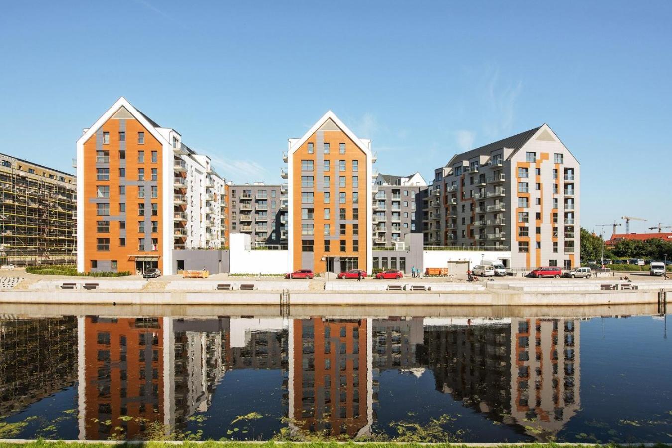 Nowa Motlawa Spa, Pool, Gym & Parking By Downtown Apartments Gdansk Exterior foto