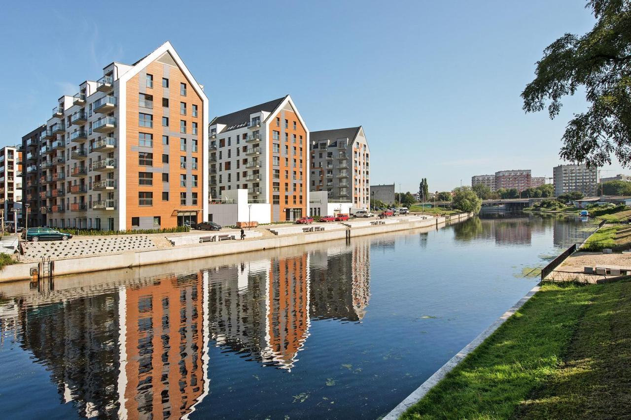 Nowa Motlawa Spa, Pool, Gym & Parking By Downtown Apartments Gdansk Exterior foto